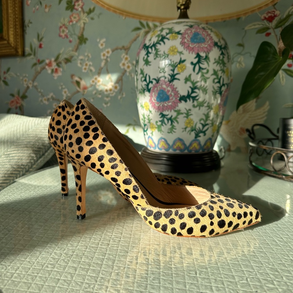 LOEFFLER RANDALL
Women's Dress Pump Heels Animal Print Size 8.5